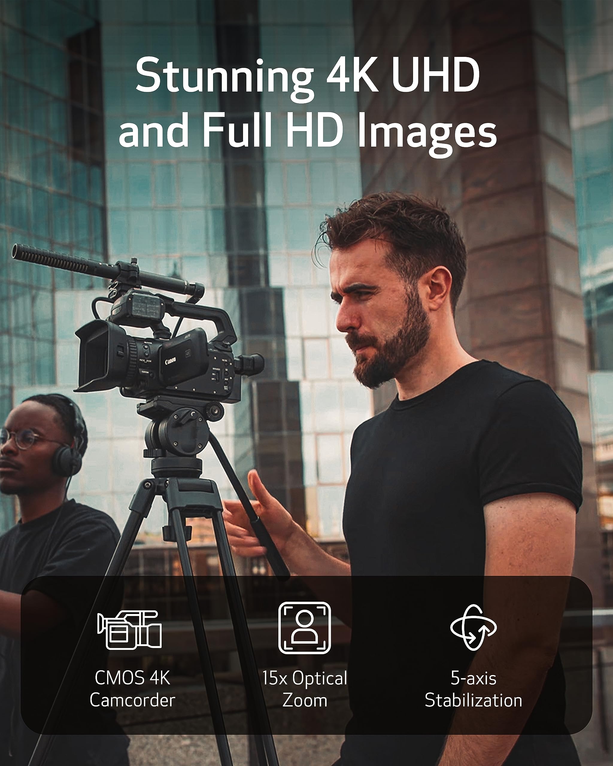 Amazon | Canon キヤノン XA75 Pro ビデオカメラ 1インチ 4K UHD CMOS